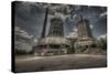 Haunted Exterior of Building-Nathan Wright-Stretched Canvas