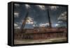 Haunted Exterior of Building-Nathan Wright-Framed Stretched Canvas