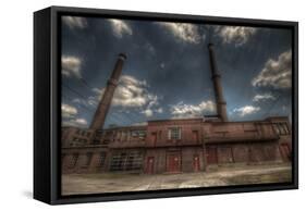 Haunted Exterior of Building-Nathan Wright-Framed Stretched Canvas
