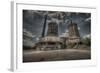 Haunted Exterior of Building-Nathan Wright-Framed Photographic Print