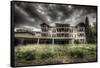 Haunted Exterior of Building-Nathan Wright-Framed Stretched Canvas