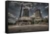 Haunted Exterior of Building-Nathan Wright-Framed Stretched Canvas