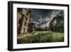 Haunted Exterior of Building-Nathan Wright-Framed Photographic Print