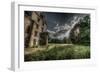 Haunted Exterior of Building-Nathan Wright-Framed Photographic Print