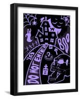 Haunted Fun House-Jace Grey-Framed Art Print