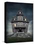 Haunted House-egal-Stretched Canvas