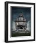 Haunted House-egal-Framed Art Print