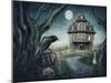 Haunted House-egal-Mounted Art Print