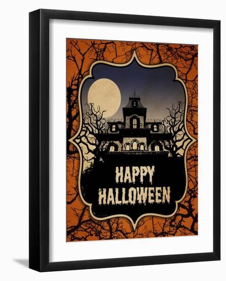 Haunted House-J Hovenstine Studios-Framed Giclee Print