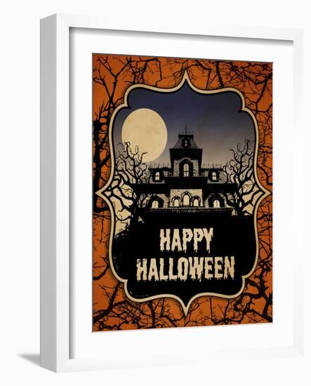 Haunted House-J Hovenstine Studios-Framed Giclee Print