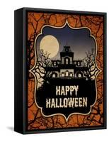 Haunted House-J Hovenstine Studios-Framed Stretched Canvas