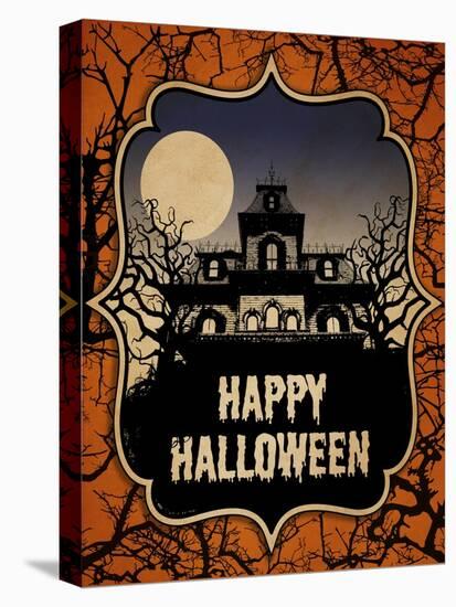 Haunted House-J Hovenstine Studios-Stretched Canvas