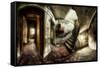Haunted House-Francois Casanova-Framed Stretched Canvas
