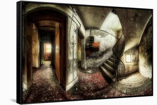 Haunted House-Francois Casanova-Framed Stretched Canvas