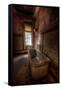 Haunted Interior Bathroom-Nathan Wright-Framed Stretched Canvas