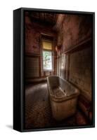 Haunted Interior Bathroom-Nathan Wright-Framed Stretched Canvas