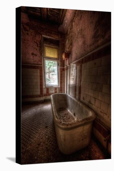 Haunted Interior Bathroom-Nathan Wright-Stretched Canvas