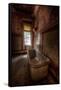 Haunted Interior Bathroom-Nathan Wright-Framed Stretched Canvas