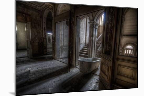 Haunted Interior Hallway-Nathan Wright-Mounted Premium Photographic Print