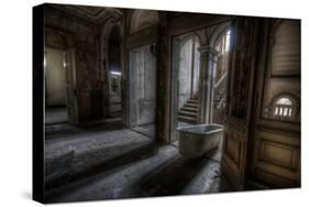 Haunted Interior Hallway-Nathan Wright-Stretched Canvas