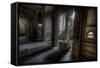 Haunted Interior Hallway-Nathan Wright-Framed Stretched Canvas