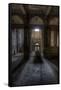 Haunted Interior Hallway-Nathan Wright-Framed Stretched Canvas