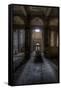 Haunted Interior Hallway-Nathan Wright-Framed Stretched Canvas