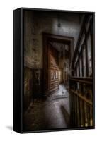 Haunted Interior Hallway-Nathan Wright-Framed Stretched Canvas