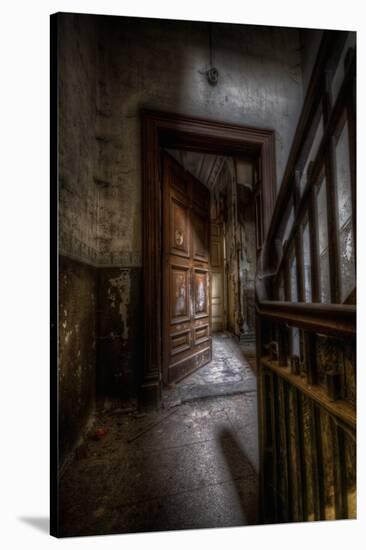 Haunted Interior Hallway-Nathan Wright-Stretched Canvas