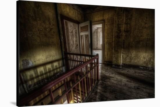 Haunted Interior Landing-Nathan Wright-Stretched Canvas