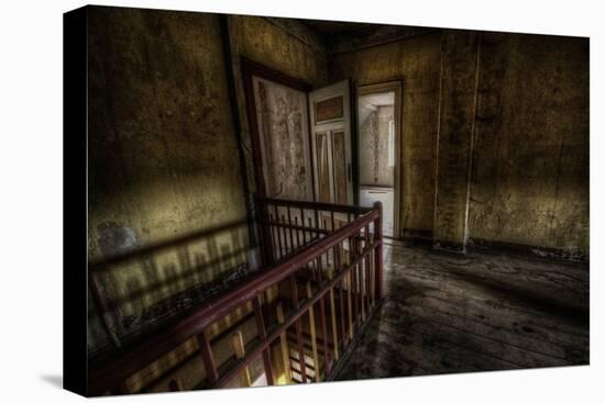 Haunted Interior Landing-Nathan Wright-Stretched Canvas