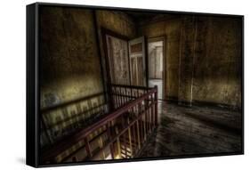 Haunted Interior Landing-Nathan Wright-Framed Stretched Canvas