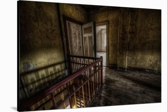 Haunted Interior Landing-Nathan Wright-Stretched Canvas