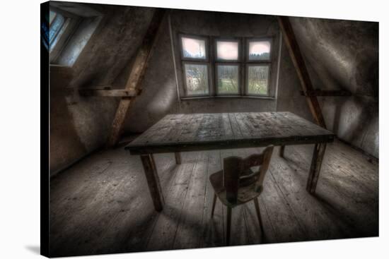 Haunted Interior Room-Nathan Wright-Stretched Canvas