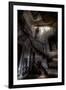 Haunted Interior Stairway-Nathan Wright-Framed Photographic Print