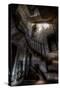 Haunted Interior Stairway-Nathan Wright-Stretched Canvas