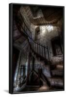 Haunted Interior Stairway-Nathan Wright-Framed Photographic Print