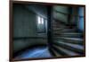 Haunted Interior Stariway-Nathan Wright-Framed Photographic Print