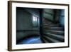 Haunted Interior Stariway-Nathan Wright-Framed Photographic Print