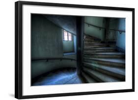 Haunted Interior Stariway-Nathan Wright-Framed Photographic Print