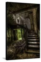 Haunted Interior Stariway-Nathan Wright-Stretched Canvas