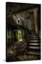 Haunted Interior Stariway-Nathan Wright-Stretched Canvas