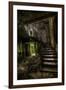 Haunted Interior Stariway-Nathan Wright-Framed Photographic Print