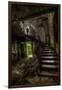 Haunted Interior Stariway-Nathan Wright-Framed Photographic Print