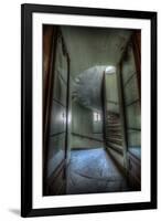 Haunted Interior Stariway-Nathan Wright-Framed Photographic Print