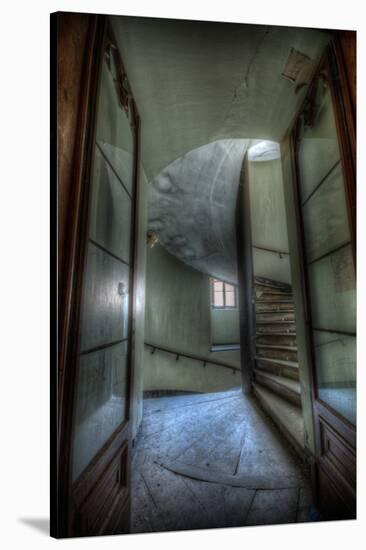 Haunted Interior Stariway-Nathan Wright-Stretched Canvas