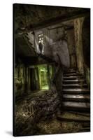 Haunted Interior Stariway-Nathan Wright-Stretched Canvas