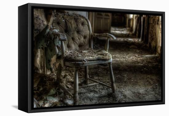 Haunted Interior with Chair-Nathan Wright-Framed Stretched Canvas