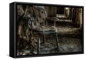 Haunted Interior with Chair-Nathan Wright-Framed Stretched Canvas