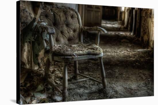 Haunted Interior with Chair-Nathan Wright-Stretched Canvas